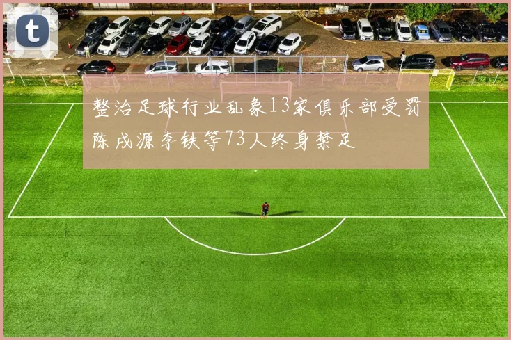 整治足球行业乱象13家俱乐部受罚陈戌源李铁等73人终身禁足